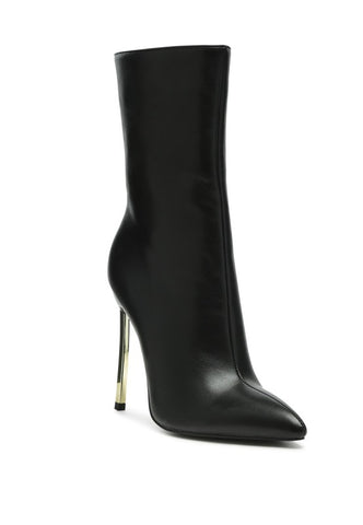 LONDON RAG OVER THE ANKLE STILETTO BOOT