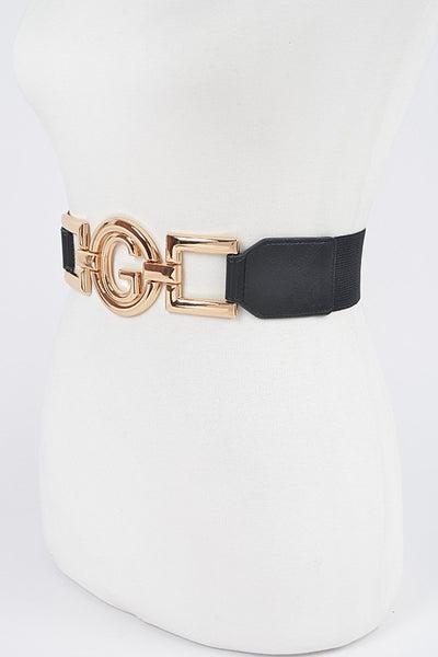 Plus Size G Logo Elastic Belt