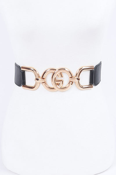 Plus Size Iconic Logo Elastic Belt