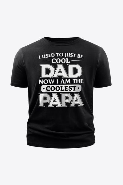 Slogan Graphic Short Sleeve Tee