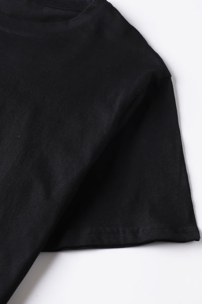 Slogan Graphic Short Sleeve Tee
