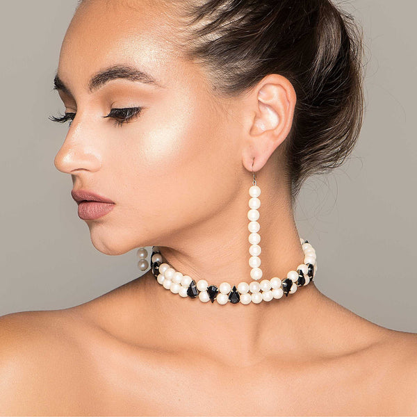 Sassy Fierce Pearl Necklace