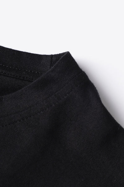 Slogan Graphic Short Sleeve Tee